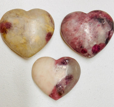 LARGE PINK TOURMALINE HEART