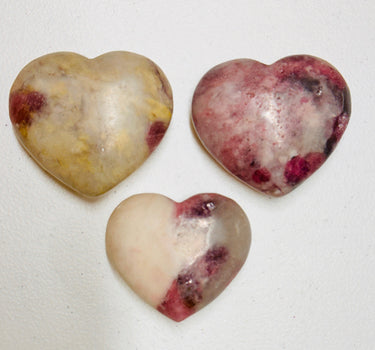 LARGE PINK TOURMALINE HEART