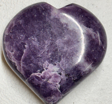 LARGE LEPIDOLITE HEART