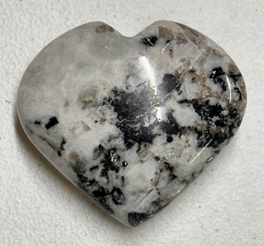 LARGE RAINBOW MOONSTONE HEART