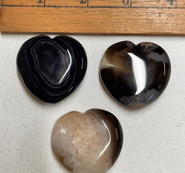 LARGE AGATE HEART