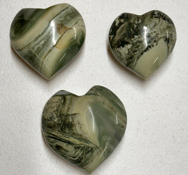 LARGE BANDED SERPENTINE HEART