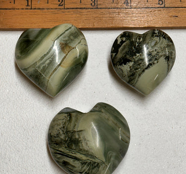 LARGE BANDED SERPENTINE HEART