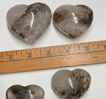 LARGE GARDEN QUARTZ HEART