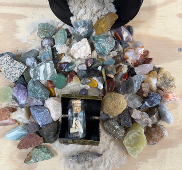 THE SWAMP THANG QUART MINI MINER NATURAL CRYSTAL MINING BUCKET