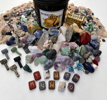 VIKING NATURAL CRYSTAL AND GEMSTONE MINING BUCKET