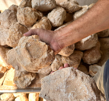 4 JUMBO GEODES -NATURAL CRYSTAL CRACK YOUR OWN