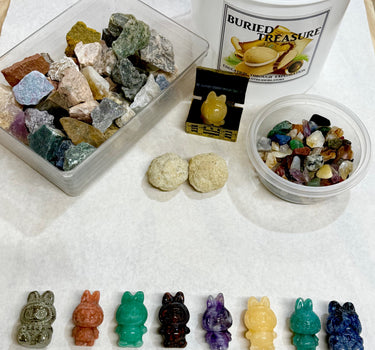 QUART MINI MONSTER MINER NATURAL CRYSTAL MINING BUCKET