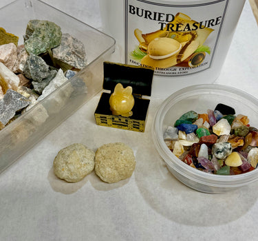 QUART MINI MONSTER MINER NATURAL CRYSTAL MINING BUCKET