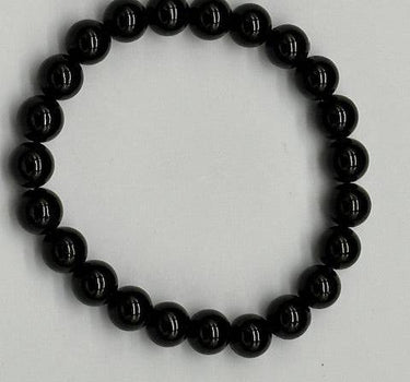 Black Tourmaline 8mm Round Bracelet