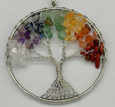 Chakra Tree of Life Pendant