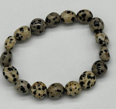Dalmatian Jasper Nugget Bracelet