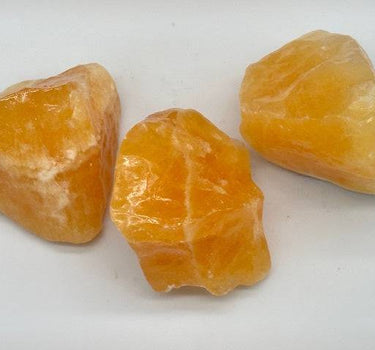 ORANGE CALCITE ROUGH STONE