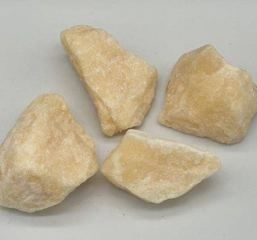 YELLOW CALCITE ROUGH STONE