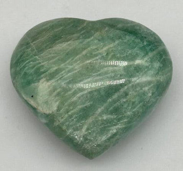 GREEN AMAZONITE HEART
